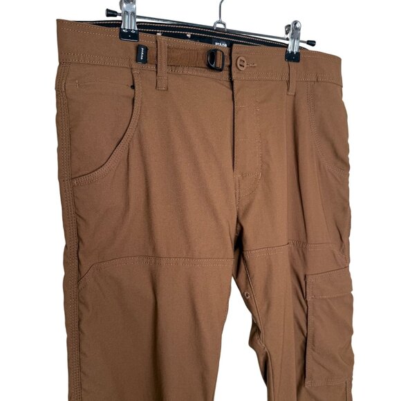 prAna Stretch Zion II Slim Fit Pant in Sepia, 30x34 - Picture 3 of 12